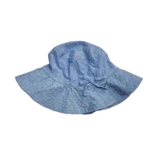 Gap S/M 2-3T Chambray Blue Floppy Sun Hat